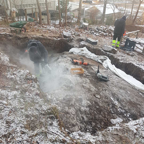 markarbete Helsingborg